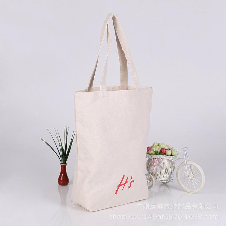 创意学生环保全棉布袋 手提广告购物袋 环保购物帆布手提袋