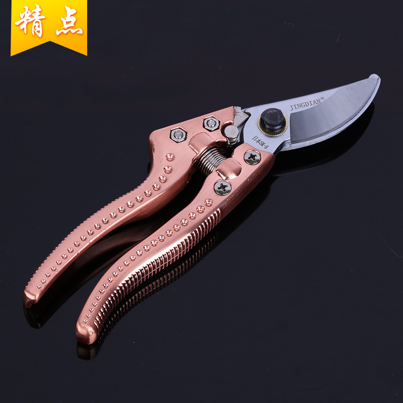 临沂批发镀铬柄绿篱果枝剪 多功能园林工具 SK5省力耐用 修枝剪刀