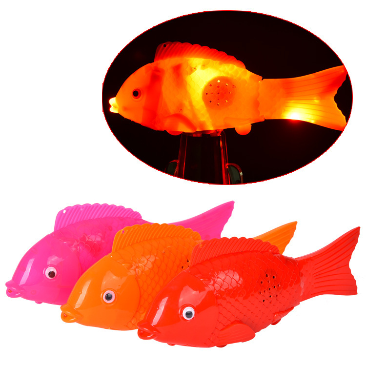 Realistic electric lightweight music toy with light