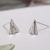 Silver needle, universal earrings, silver 925 sample, simple and elegant design