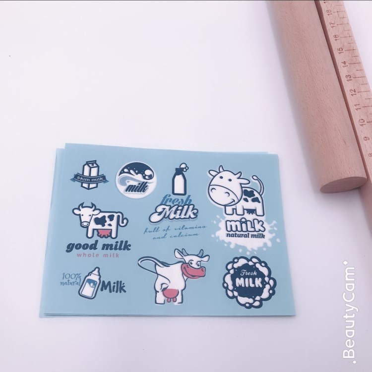 블루 하단 암소