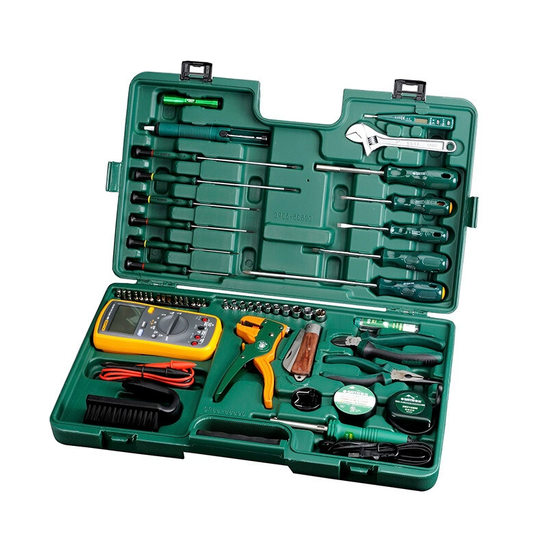 Ежедневное обслуживание Shida Компьютерный телекоммуникационный набор электроприборов Телекоммуникационные инструменты Торцевой ключ Костюм 09535 09536