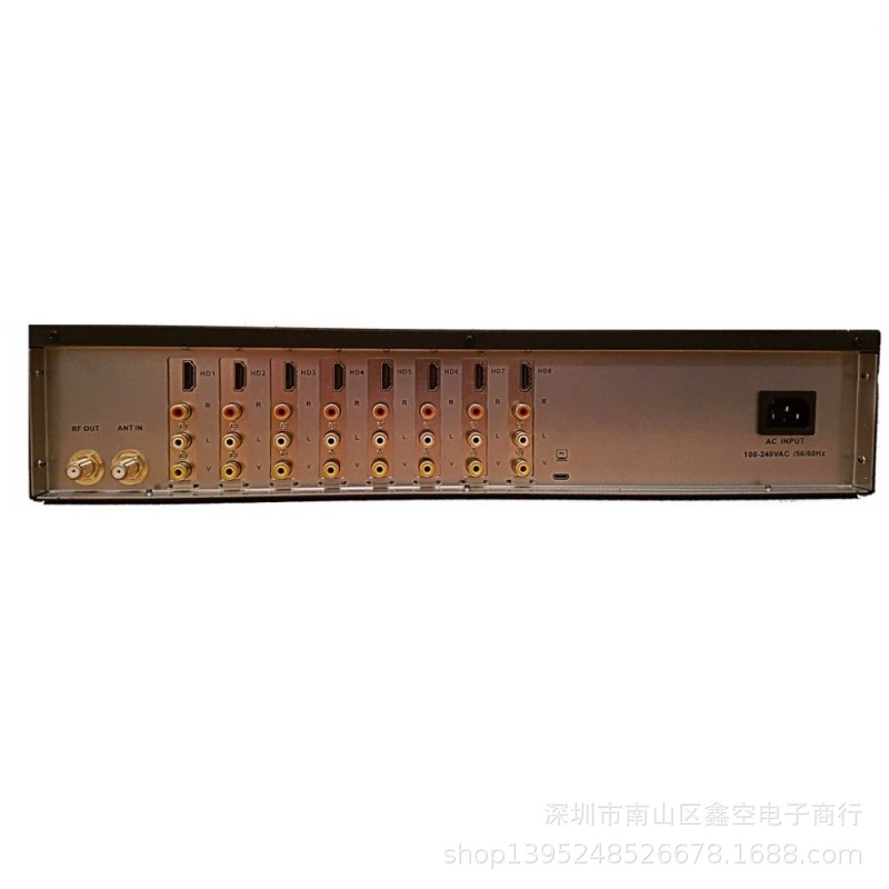 SATLINK WS-8902U DVB-T2 8 маршрут модулятор 8-канальный HD ТВ модулятор
