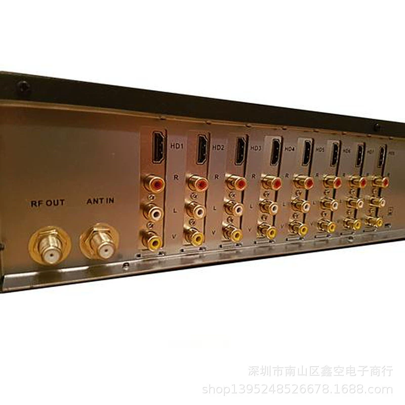 SATLINK WS-8902U DVB-T2 8 маршрут модулятор 8-канальный HD ТВ модулятор