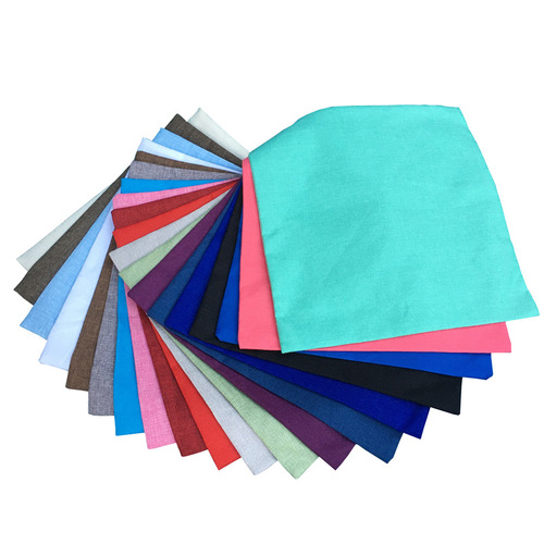 Cross-border supply of solid color imitation linen pillowcases, Nordic cotton and linen style sofa pillows and lumbar support, one piece customized