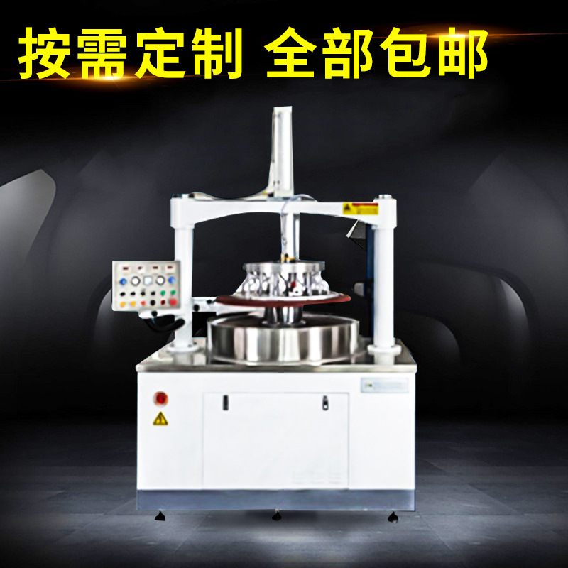 厂家金属片双面抛光机左右砂架打磨机平面抛光机不锈钢圆管抛光机