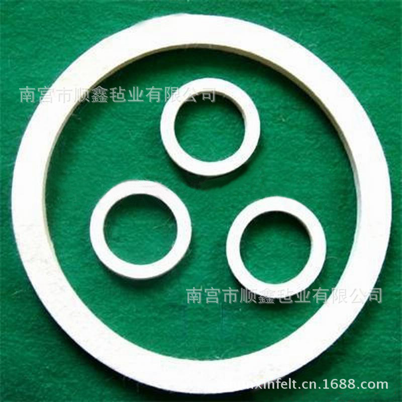 厂家批发毛毡油封 工业羊毛毡油封 异型毡垫  吸油防震密封圈