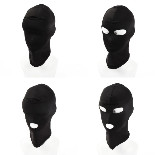 sm adult sex toys elastic cloth masked headgear full-coverage headgear for women adult eye mask with exposed eyes and mouth wholesale