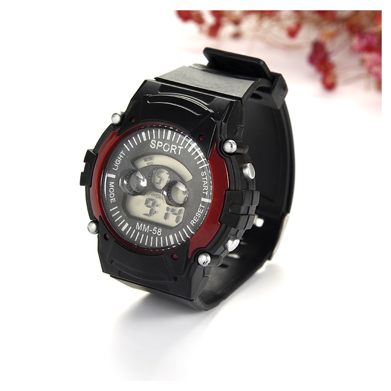 Deportes DE LOS NIÑOS reloj impermeable LED colorido reloj electrónico multicolor fábrica directa transfronteriza reloj electrónico niños