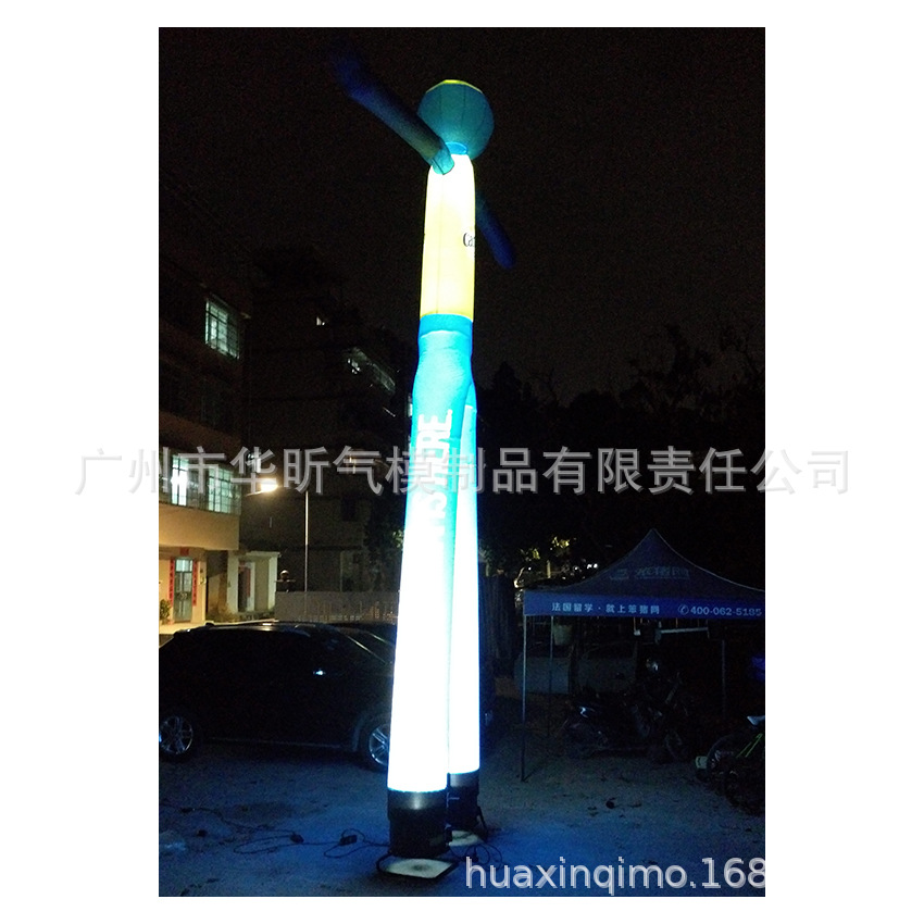 厂家供应充气舞星新款空中卡通跳舞人气模人充气舞者广告拱门