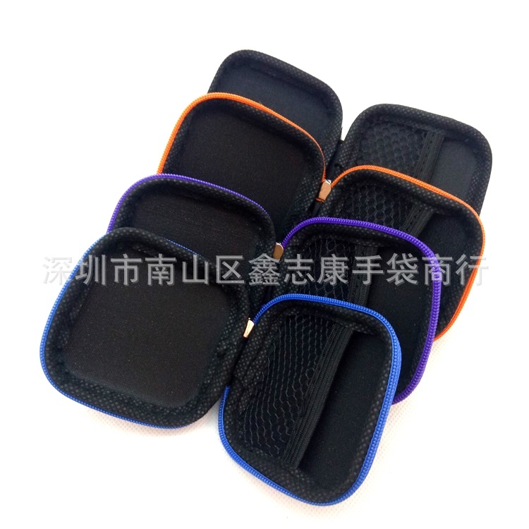 东莞厂家供应pu皮收纳包 耳机包 pu皮耳机收纳包 欢迎来电