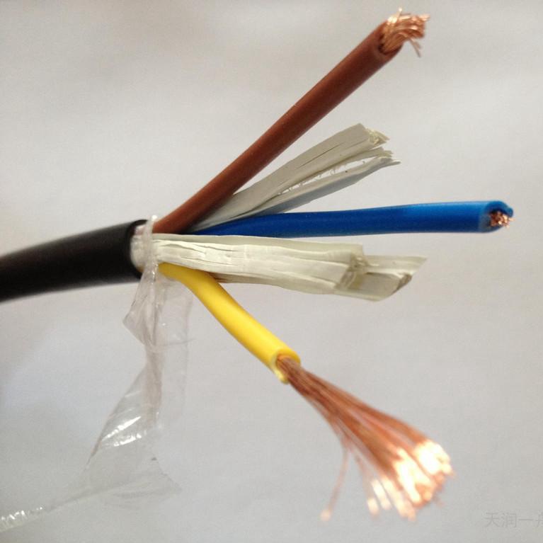 卓众牌厂家直销护套线RVV电线3芯0.5平方 软护套线 国标线缆3芯线