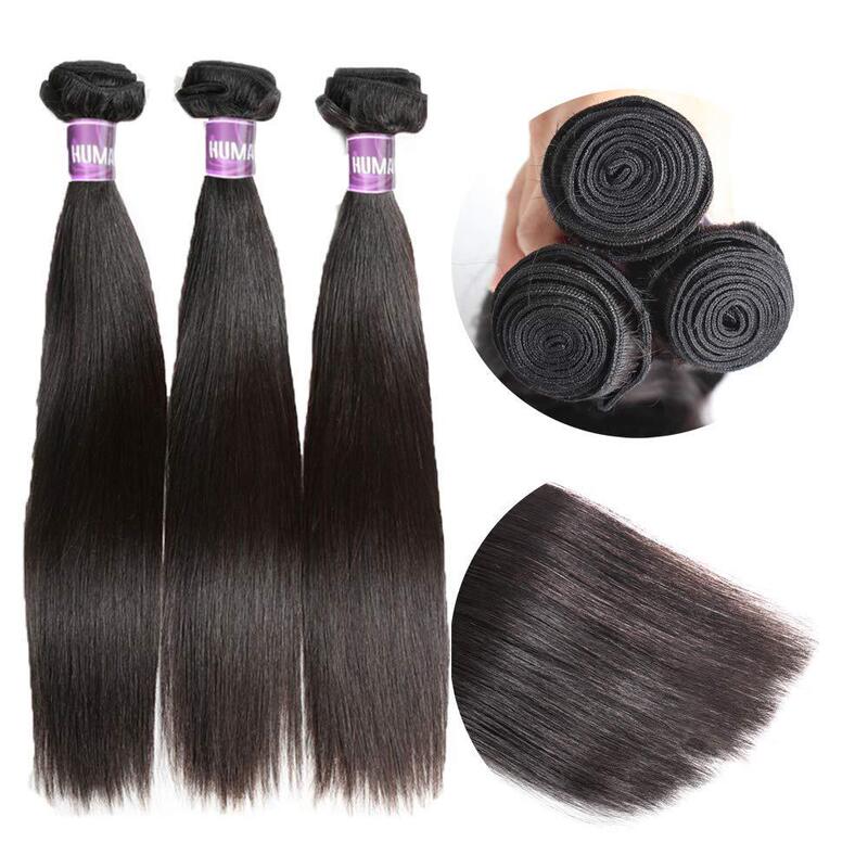 Factory wholesale real Hair wig Brazil real Hair curtain straight real Hair curtain 10ahuman Hair Bundle
