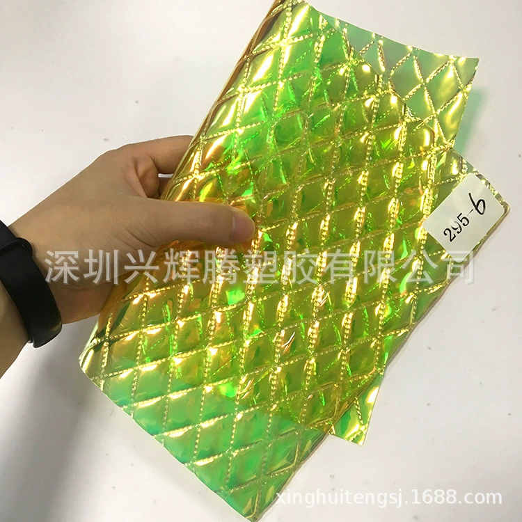 Two-color rainbow retroreflective bag PVC, direct factory sales