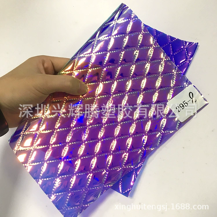Two-color rainbow retroreflective bag PVC, direct factory sales