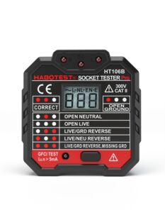 Хуабо -утонченный тестовый тест измерений ht106b Многофункциональный тест на электроэнергию