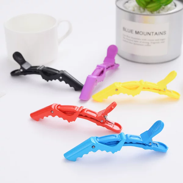 Multi-Functional Hair Styling Clips for Sectioning, Alligator Clips, Long-Nose Clips, and Hairdressing Tools for Curling Hair – the Choice of Professional Hairstylists