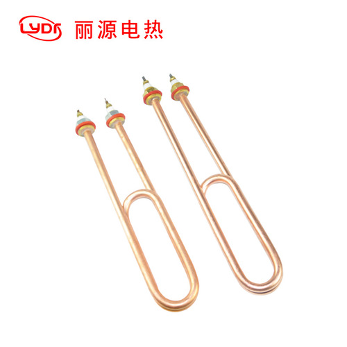 Stainless steel copper double U-shaped steam vehicle heating tube, steam cabinet heating tube, electric heating tube, water tank heating rod