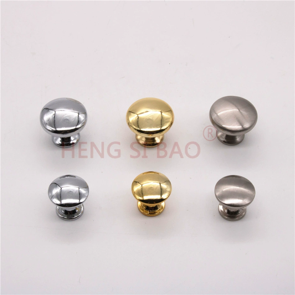 Solid zinc alloy round single -hole small pull hand modern minimalist cabinet drawer wardrobe door handle handle hardware accessories