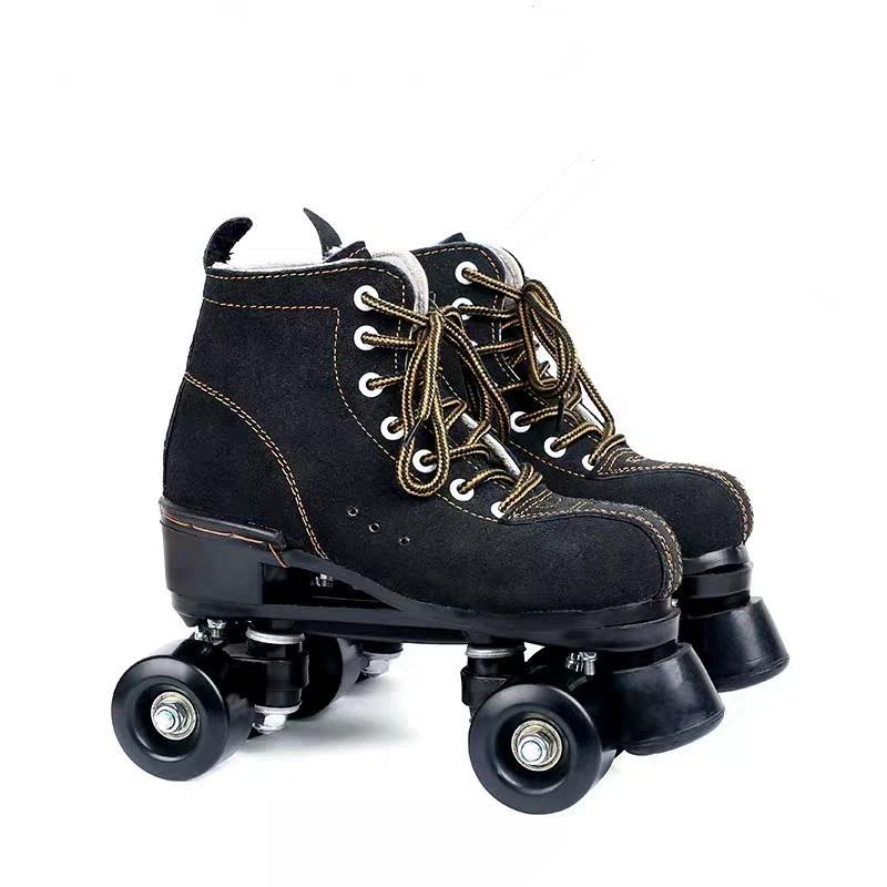 (Cross-border trading), black flashing roller skates