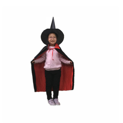 Halloween cloak children adult magician costume stage performance magic