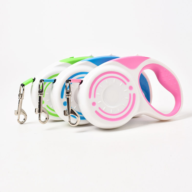 Pet tractor retráctil automático suministros para mascotas 5 M perro cuerda de tracción para mascotas cuerda de tracción ventas directas de la fábrica