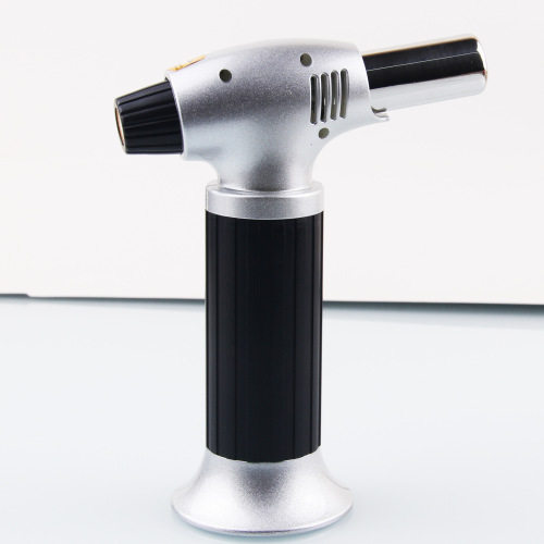 Baosheng 400 metal straight-through desktop welding gun spray gun lighter outdoor barbecue spray gun kitchen baking large spray gun