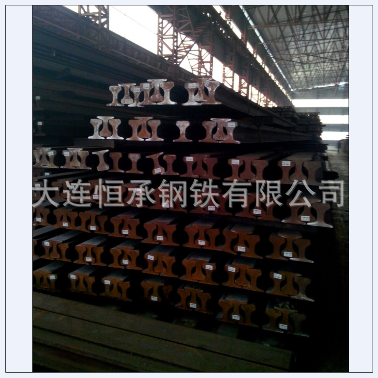 供应鞍钢产优质热轧U71Mn P50钢轨 P50道轨 P43再用旧钢轨
