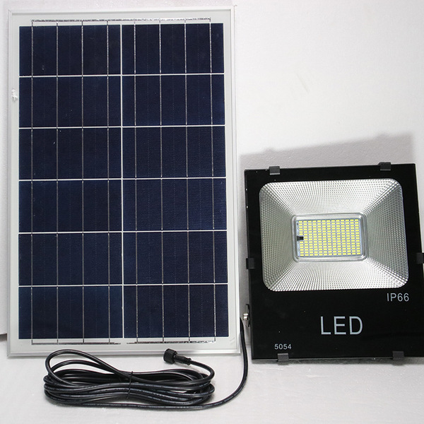 LED lights solar-powered