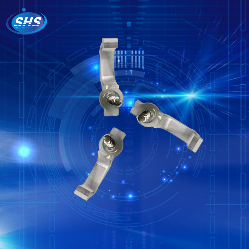 荐 10mm透明PVC弧形单孔螺丝固定夹卡扣 LED灯条带固定卡子