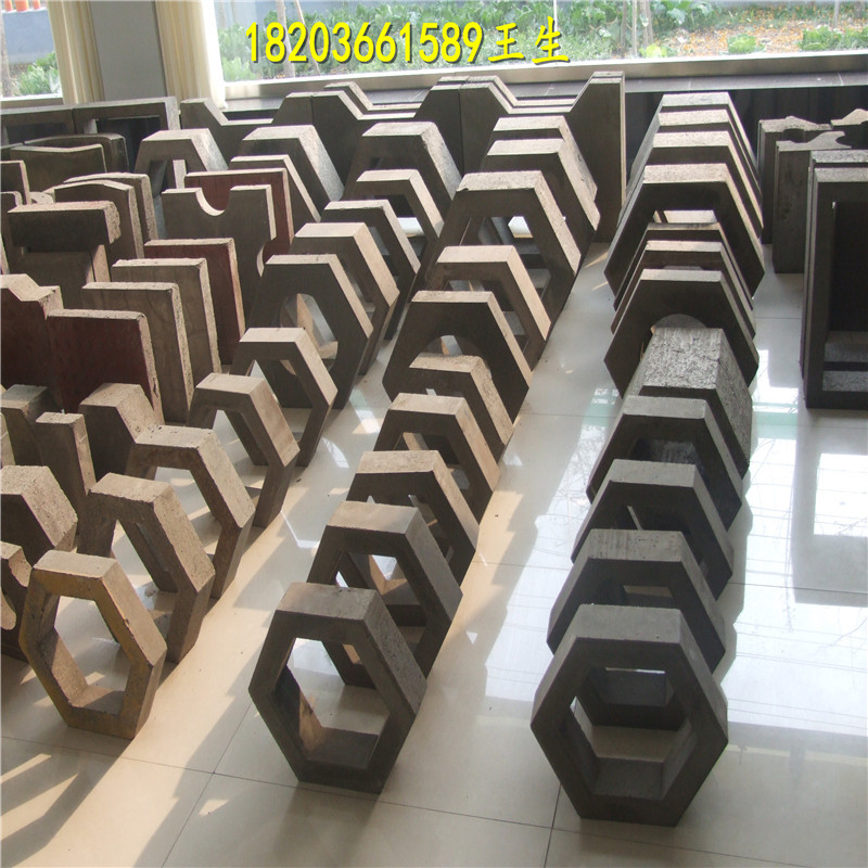 舒布洛克生态混凝土护坡砖 六边形框格 河道公路六角联锁护坡砖