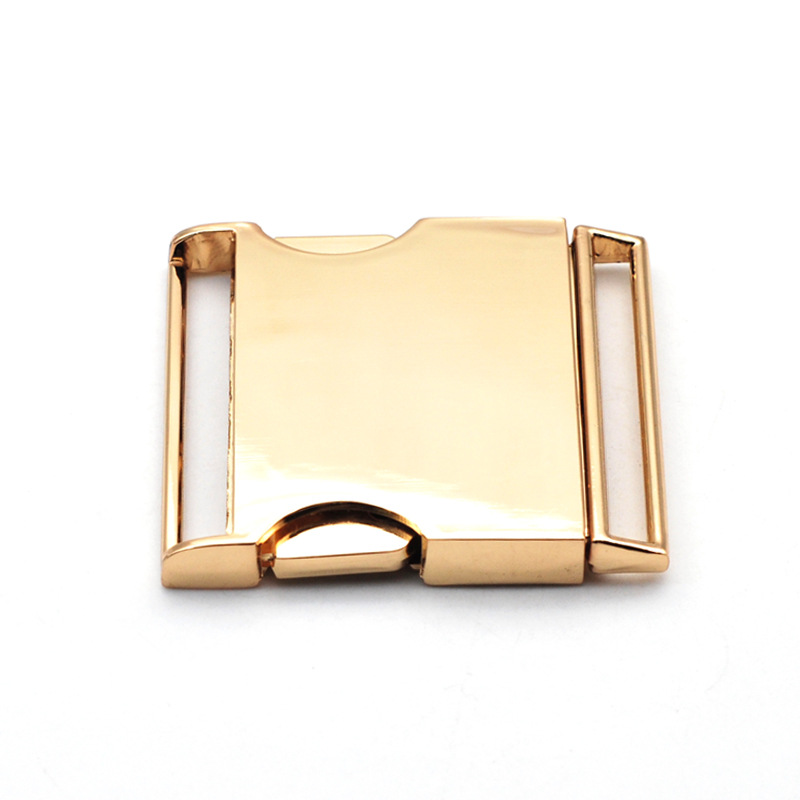 Aleación de zinc hebilla metálica hebilla de hardware decorativo abrigo abajo chaqueta hebilla de cinturón mochila al por mayor