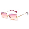 Fashionable brand retro sunglasses, gradient, European style