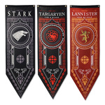 Оптовая торговля Власть игра Баннер мероприятия установил 3pk stark семья  Lannister Flag декоративный флаг