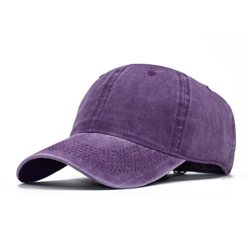 Los niños adultos transfronterizos de AliExpress padre-hijo lavado puro algodón color sólido luz tablero gorra de béisbol de los hombres gorra de béisbol de costura