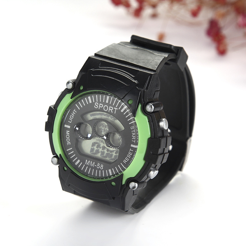Deportes DE LOS NIÑOS reloj impermeable LED colorido reloj electrónico multicolor fábrica directa transfronteriza reloj electrónico niños