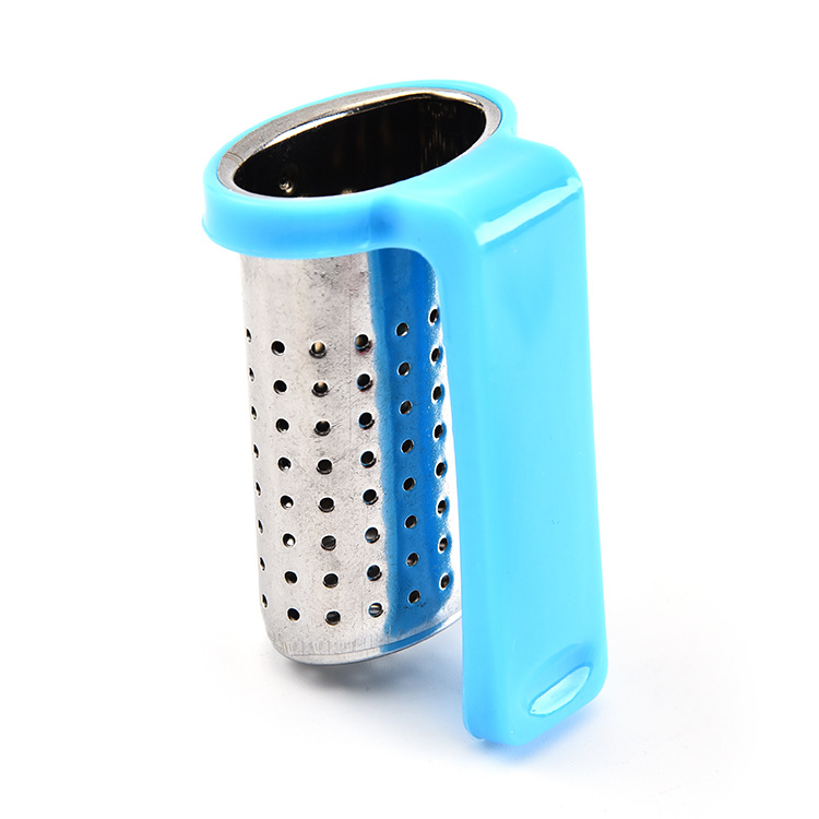 Fábrica al por mayor taza de acero inoxidable-montado fabricante de té Filtro de té colador de té de acero inoxidable taza-montado colador de té