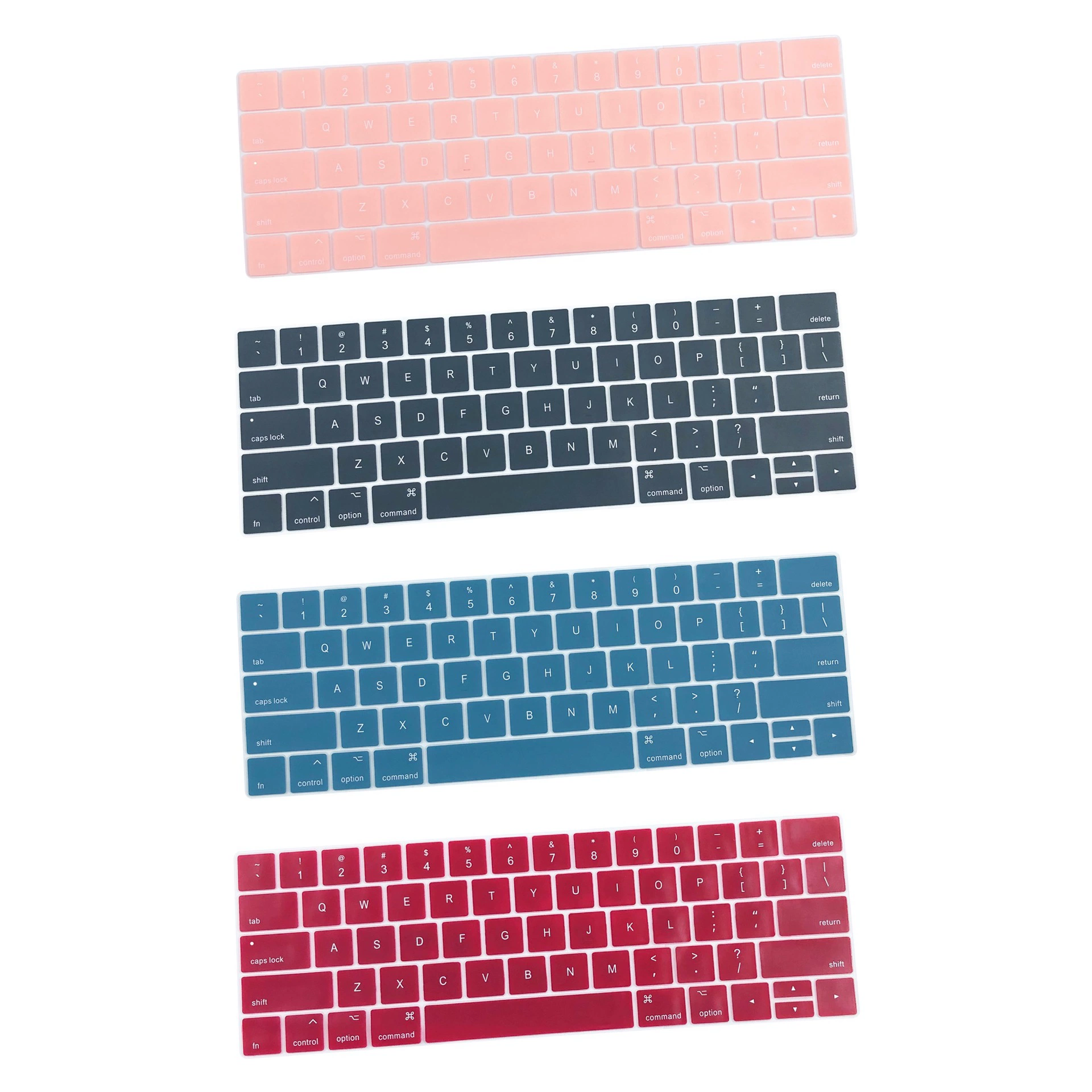 Яблоко, совместимый защитный ноутбук, силиконовая клавиатура, macbook