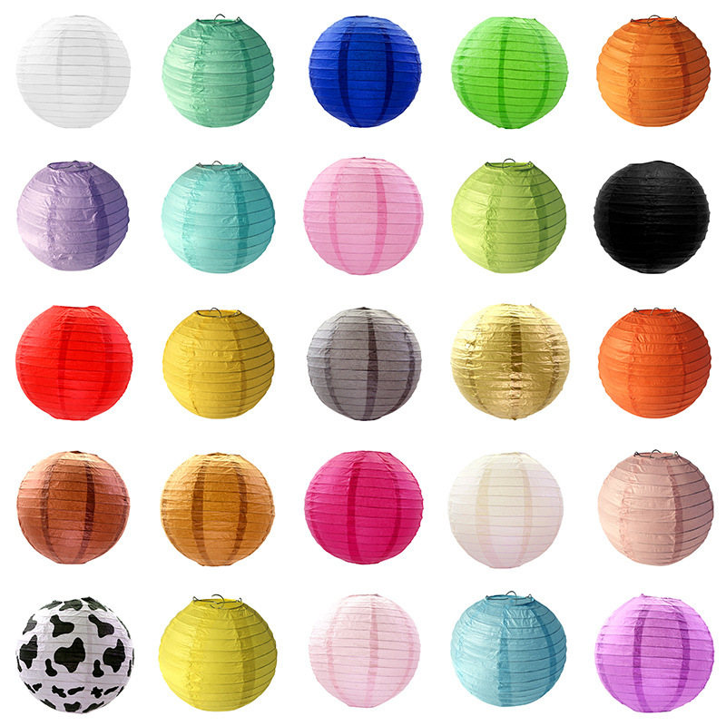 Wholesale Round Paper Lantern Spring Festival Mid-Autumn Festival Hand Folding Lantern Portable Wedding Festive Supplies Decorative Arrangement Wholesale Round Paper Lantern Spring Festival Mid-Autumn Festival Hand Folding Lantern Portable Wedding Festive Supplies Decorative Arrangement
