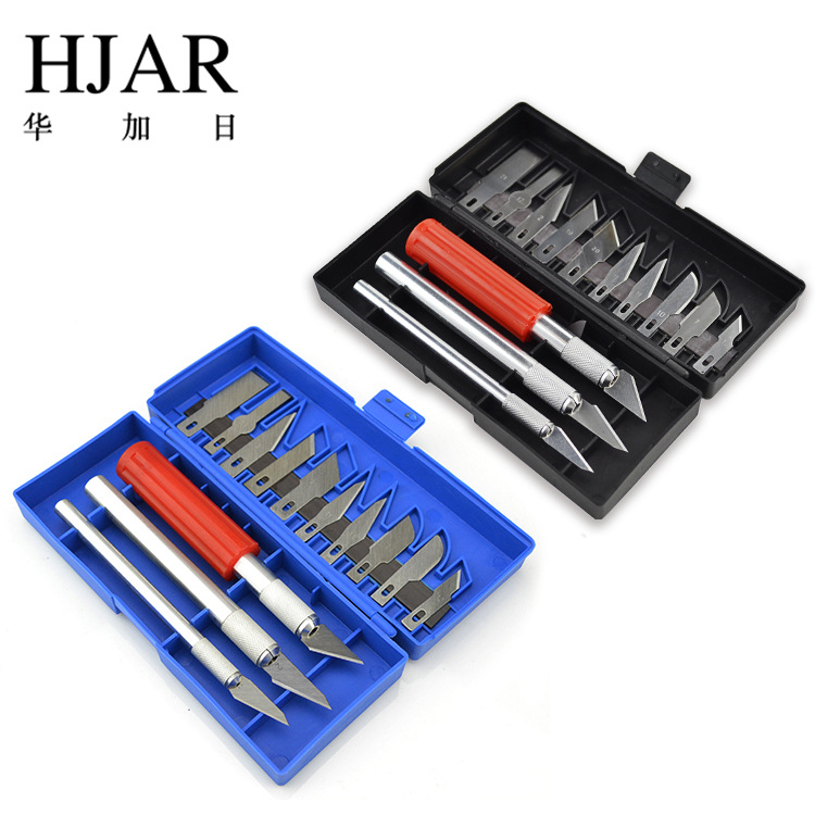 高碳钢11#雕刻刀片 木工雕刻刀 印章刻字刀片 13件套雕刻刀片套装