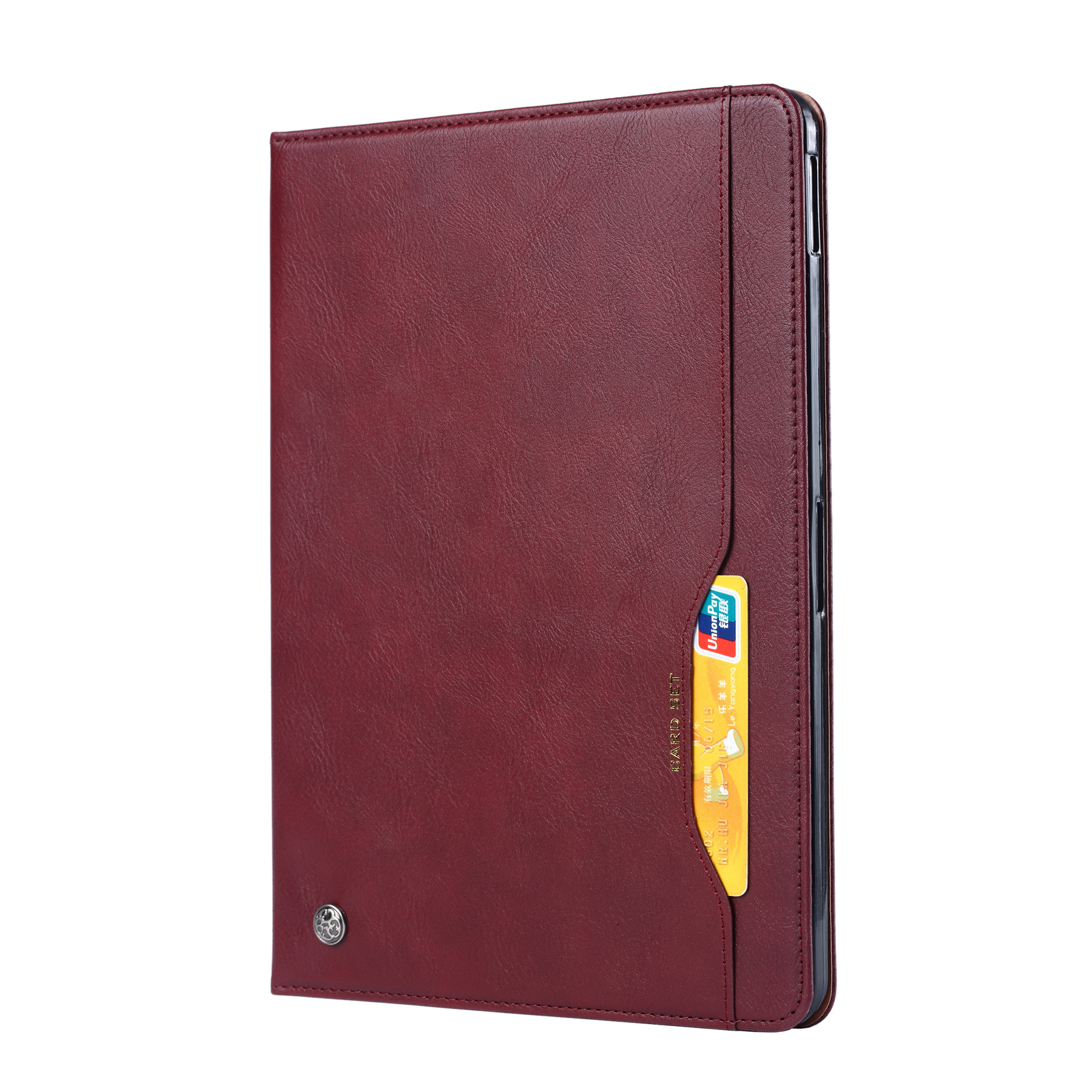 Popular IPAD10 generación Tablet caso de cuero tarjeta de negocios caso protector iPad 10,9 pulgadas Tablet funda protectora