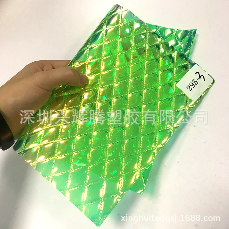 Two-color rainbow retroreflective bag PVC, direct factory sales