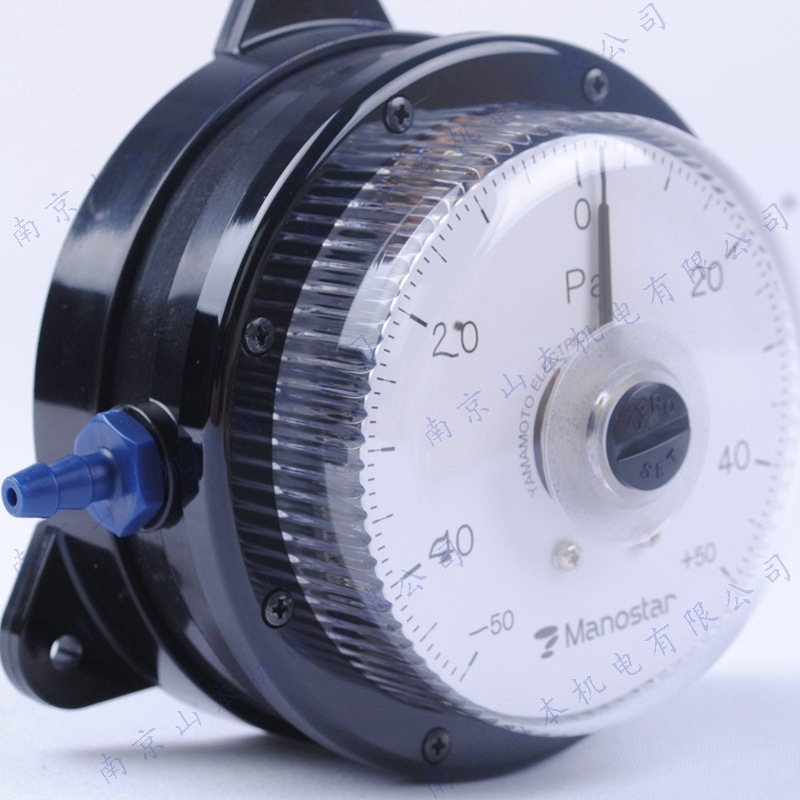日本山本电机制作所MANOSTAR压力表WO81PCT100E微差压计