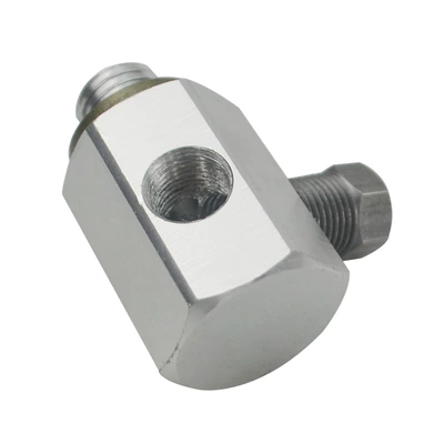 Oil pressure gauge 3-hole hydraulic gauge connector