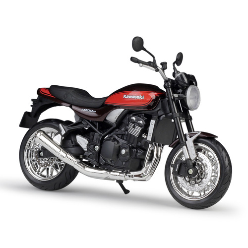Meritor Figure 1:12 Kawasaki Z900RS heavy machine simulation alloy motorcycle model finished ornaments