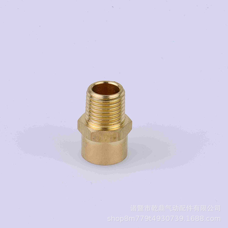 批发高品质内外丝 等径变径黄铜对丝 1/4*3/8 1/2*1/2