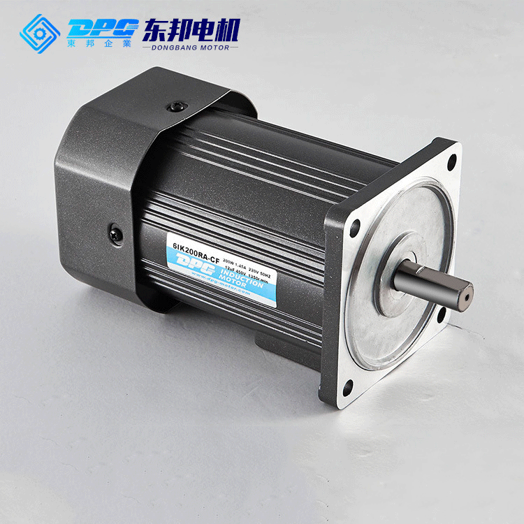 6系列100 200瓦单相三相定速调速电机(可配刹车&接线盒&阻尼)