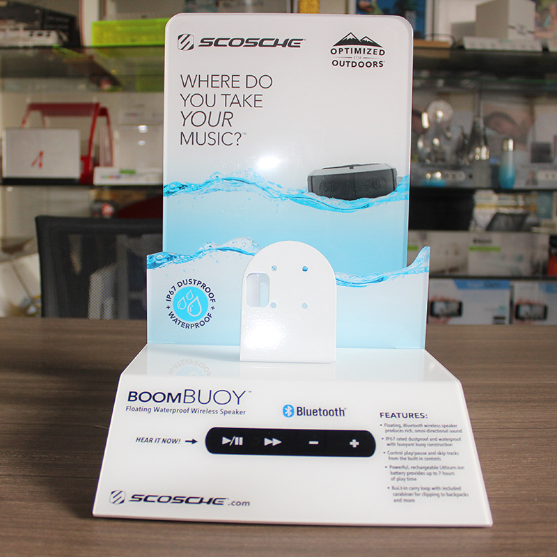 工厂生产有机玻璃蓝牙音响展示架亚克力音响展示架设蓝牙音箱展架