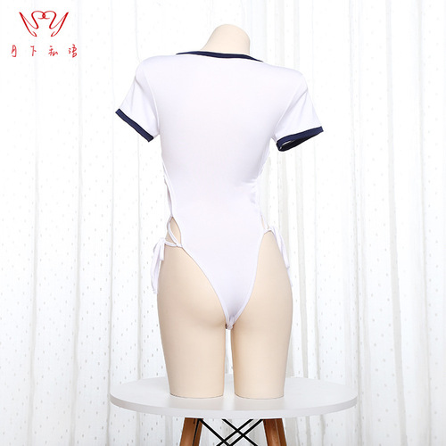 Manufacturer's original sexy temptation sexy lingerie women's tight one-piece sexy lingerie set dead library water sexy lace
