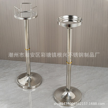 不锈钢分拆式冰桶架简约现代酒架酒吧香槟桶支架户外装饰桶架